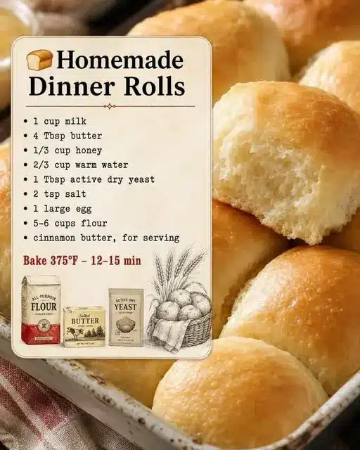 homemade dinner rolls