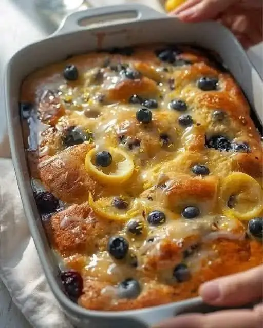 lemon blueberry loaf cake