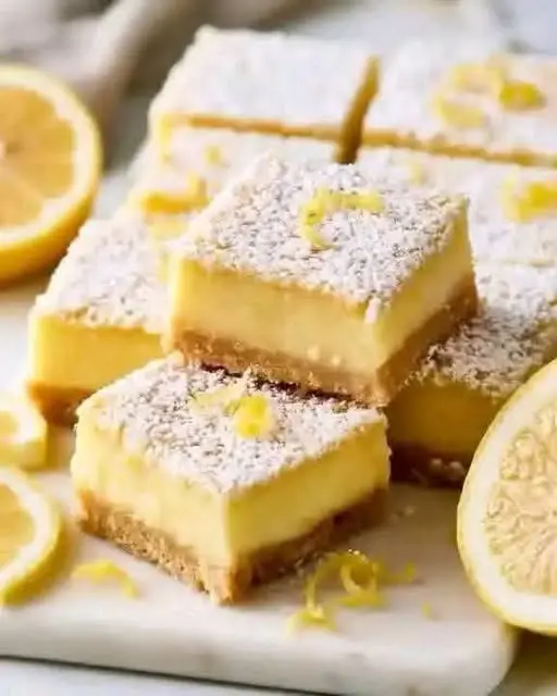 creamy lemon bars recipe