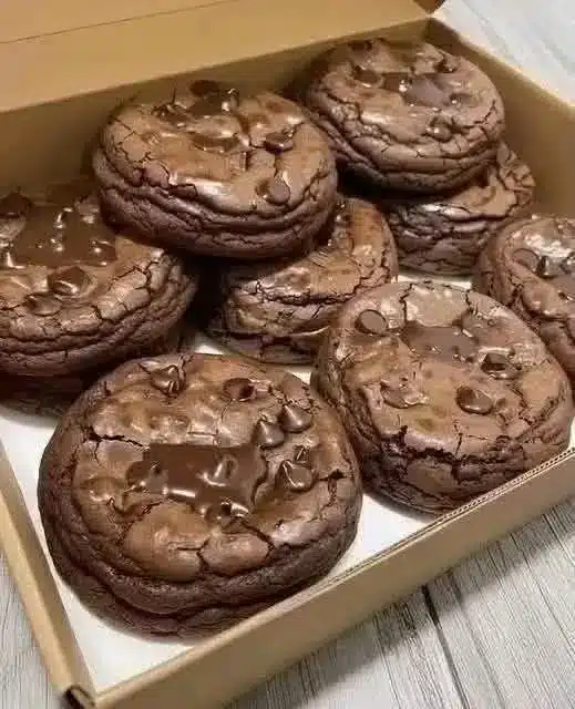 brownie mix cookies