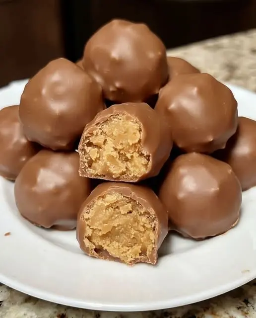 chocolate peanut butter balls recipe