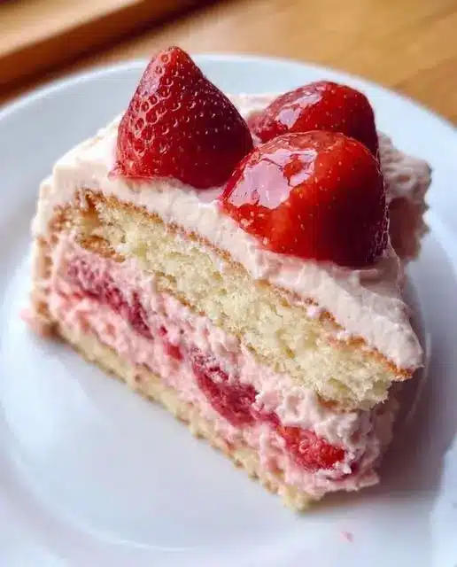 strawberry shortcake cake recipe