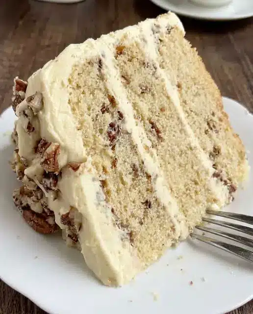 butter pecan layer cake