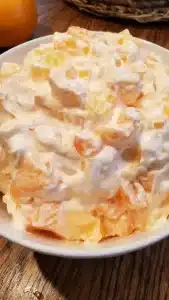 creamy fruit salad