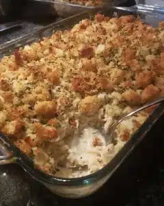 chicken stuffing casserole
